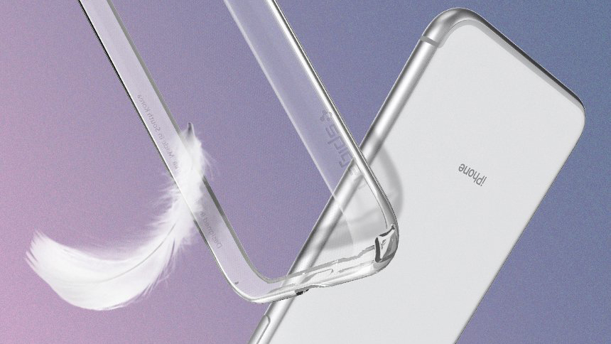 картинка Чехол Spigen  Liquid Crystal для iPhone X  от магазина Store Name