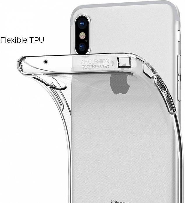 картинка Чехол Spigen  Liquid Crystal для iPhone X  от магазина Store Name